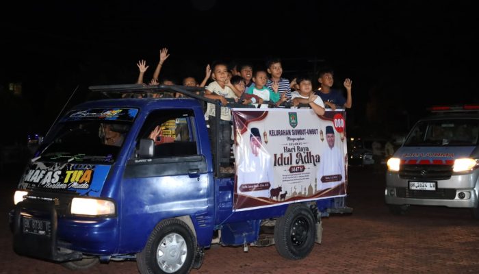 Bupati Asahan Lepas Pawai Takbir Hari Raya Idul Adha 1447 H