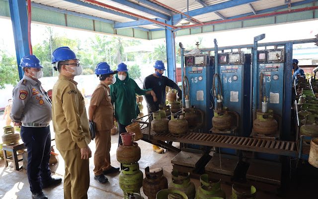 Masyarakat Keluhkan Kelangkaan LPG 3 Kg, Plh Wali Kota Tanjungbalai Sidak Ke Sejumlah SPBE dan Pangkalan