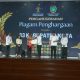 Pemko Tanjungbalai Terima Piagam Penghargaan Dari Menteri Hukum RI Saat Peresmian Posbankum Se-Sumut