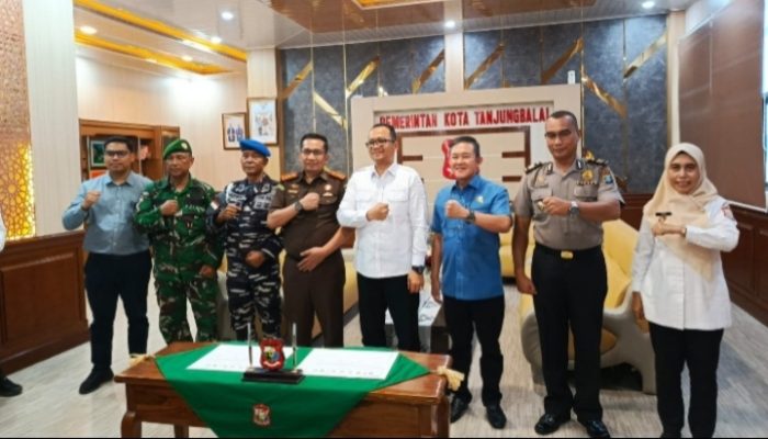 Pemko Tanjungbalai Dan Forkopimda Tandatangani Komitmen SPMB Ramah 2026/2027