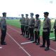Jelang Filipina Vs Australia, Gegana Brimob Polda Sumut Sterilisasi Stadion Madya I Deli Serdang