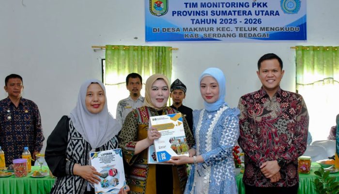 Pemkab Sergai Sambut Tim Monitoring PKK Sumut, Dorong Inovasi Pemberdayaan Keluarga hingga Ketahanan Ekonomi Desa