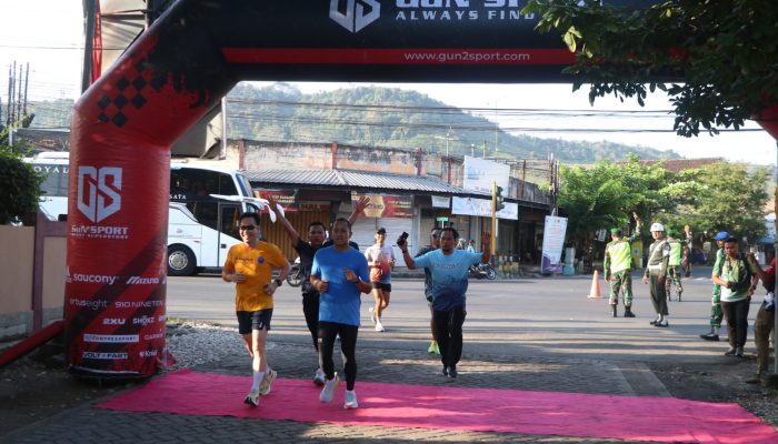 Fun Run 15 KM Kodim 0807/Tulungagung, Perkuat Kebugaran dan Kepedulian Sosial