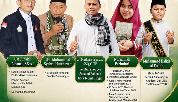 Safari Dakwah Muharram 1448 H Digelar di Tebing Tinggi