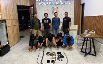 Ketika Laporan 110 Membuat Tawuran Dini Hari di Asahan Bubar dan Seorang Remaja Diamankan Polisi