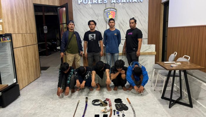 Ketika Laporan 110 Membuat Tawuran Dini Hari di Asahan Bubar dan Seorang Remaja Diamankan Polisi