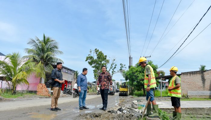 Jalan Mulus Bukan Sekadar Soal Aspal, Wabup Sergai Turun Langsung Cek Pembangunan Ruas Sei Rampah–Tanjung Beringin