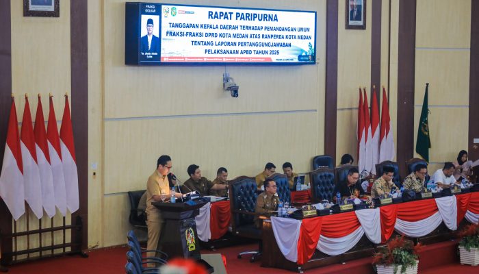 Rico Waas di DPRD Medan: APBD Aman Tanpa Utang, Tapi Banjir dan PAD Masih Jadi PR Besar