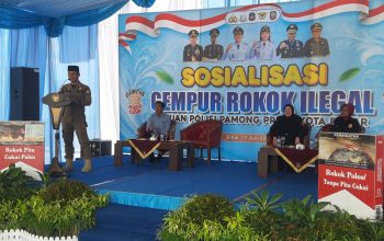 Satpol PP Kota Blitar Gencarkan Sosialisasi Gempur Rokok Ilegal
