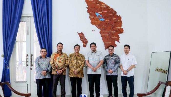 Bertemu dengan Jajaran Danareksa, Bobby Nasution Pastikan Sumut Berkomitmen untuk Pengembangan Industri dan Ekonomi