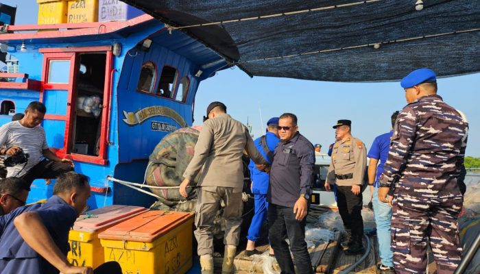 Patroli Laut Gabungan di Selat Malaka, Tim Amankan Nakhoda dan ABK Positif Ganja