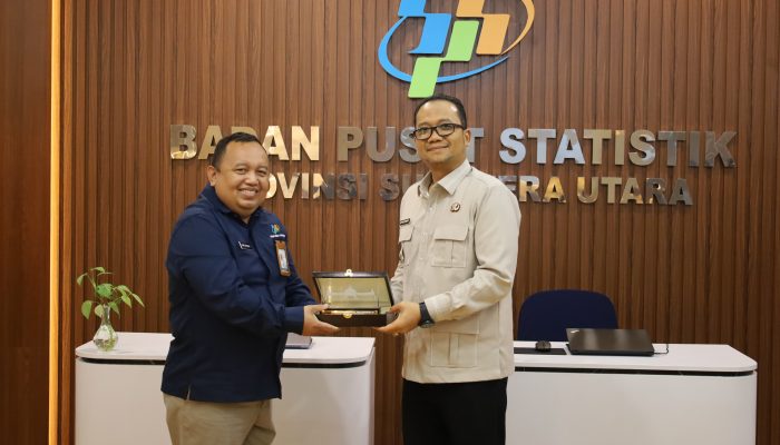 Kunker Plh Wali Kota Tanjungbalai Ke BPS Sumut Bahas Sinkronisasi IKK Dorong Penerapan Fiskal Daerah