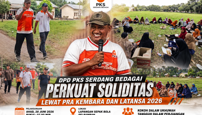 DPD PKS Serdang Bedagai Perkuat Soliditas Lewat Pra Kembara dan Latansa 2026