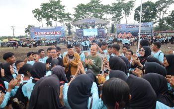 Wali Kota Tanjungbalai Beri Motivasi Semangat Kontingen Kwarcab Tanjungbalai Pada Kegiatan JAMDASU XI Tahun 2026
