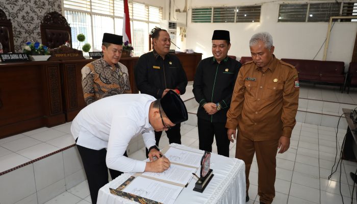 Gelar Paripurna, DPRD Kota Tanjungbalai Sahkan Ranperda Pertanggungjawaban Pelaksanaan APBD 2025