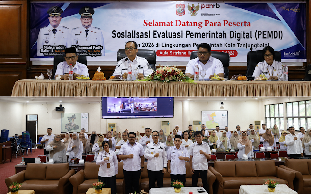 Diskominfo Tanjungbalai Gelar Sosialisasi Evaluasi Pengisian Evaluasi Pemerintah Digital Tahun 2026