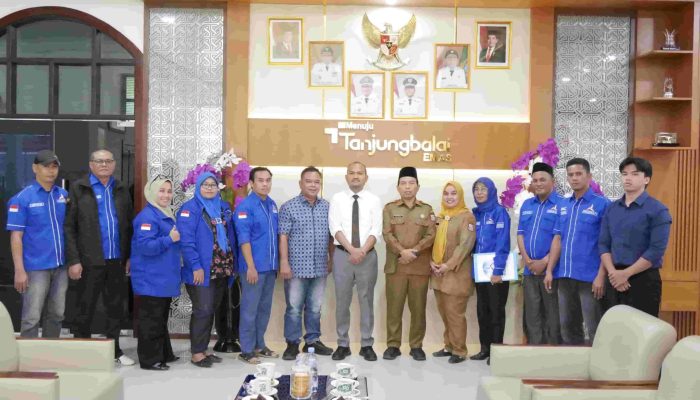 Wali Kota Mahyaruddin Salim Terima Audiensi Pengurus DPC Partai Demokrat Kota Tanjungbalai, Bahas Kolaborasi dan Sinergitas Gerakan Indonesia ASRI