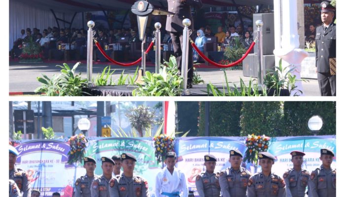 Hari Bhayangkara ke-80, Polres Blitar Kota Teguhkan Komitmen “Polri untuk Masyarakat”