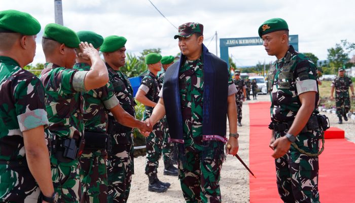 Pangdam I/BB Kunjungi Yonif TP 908/GD, Tekankan Disiplin, Loyalitas, dan Kesiapan Prajurit