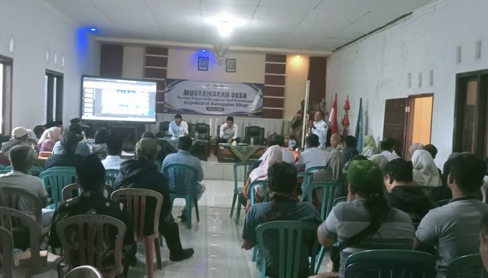 Musdes Desa Serang Blitar Bahas Tindak Lanjut Temuan Inspektorat dan Evaluasi Pengelolaan BUMDes