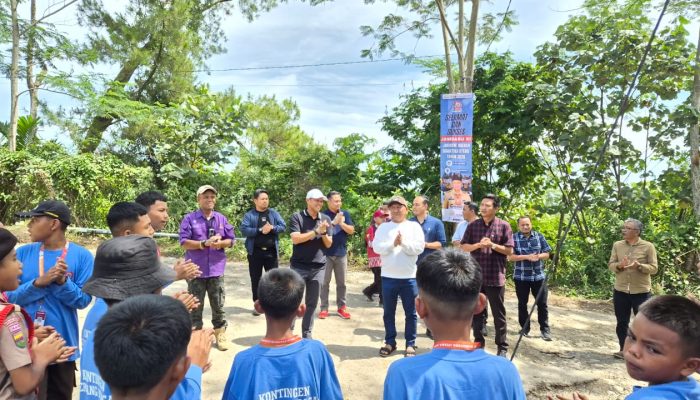 Wabup Sergai Adlin Tambunan Tinjau Kontingen Jambore Daerah Pramuka Sumut XI di Sibolangit