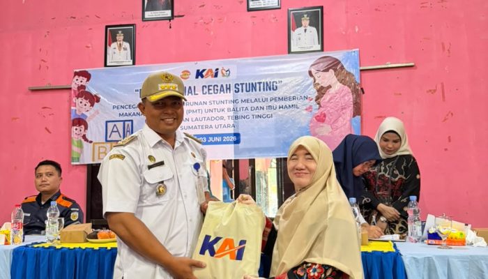KAI Divre I Sumut Salurkan TJSL Rp235,6 Juta Sepanjang Semester I 2026, Sasar Sektor Kesehatan hingga Ibadah