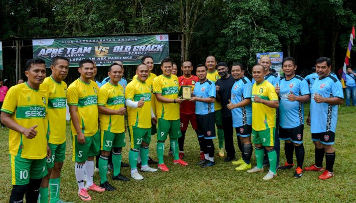Old Crack Sergai Taklukkan APRE Team Labura 5-1, Adlin Tambunan: Olahraga Perkuat Silaturahmi Antardaerah