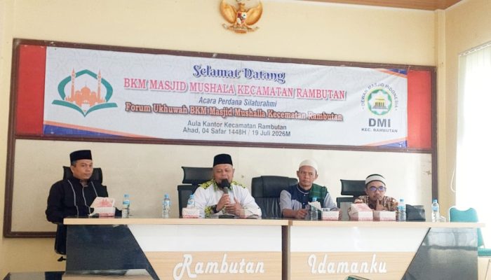 FUMAM Kecamatan Rambutan Siap Berkiprah, Perkuat Sinergi Masjid dan Mushalla di Tebing Tinggi