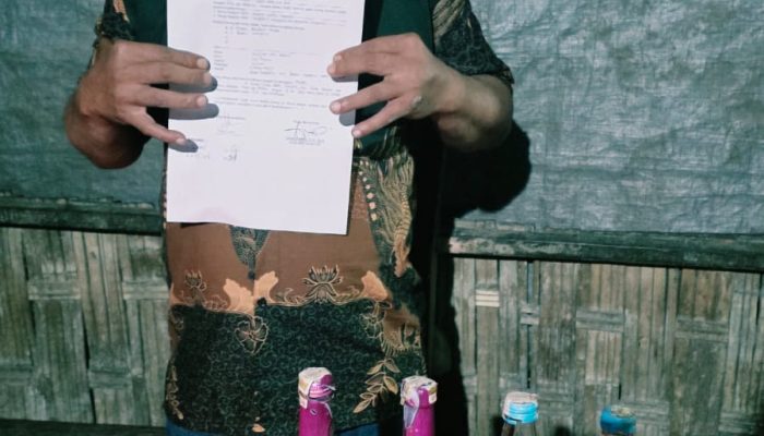 Polsek Dolok Masihul Sita Miras Ilegal, Upaya Tekan Penyakit Masyarakat di Sergai