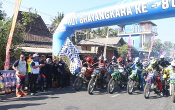 Ribuan Rider Taklukkan Lereng Kelud, Nine 9 Bhayangkara Adventure Trail 2026 Semarakkan HUT Bhayangkara ke-80
