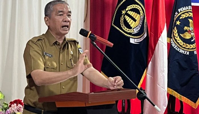 Buka Sosialisasi Desa Binaan Imigrasi, Sekda Tebing Tinggi Minta Lurah Deteksi Dini Modus TPPO dan TPPM