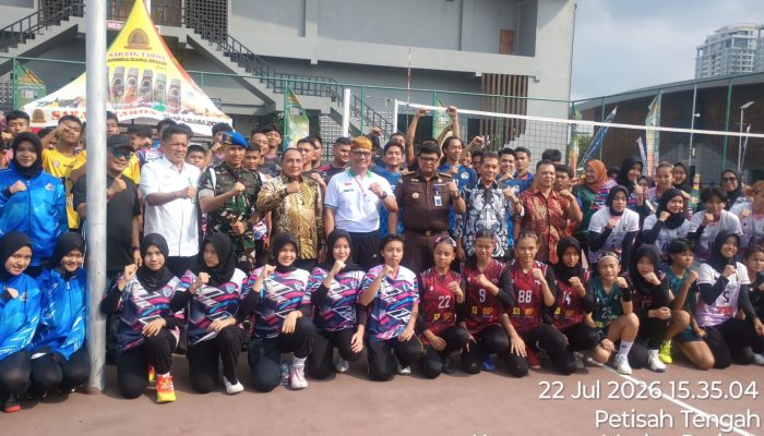 Dandenpom I/5 Resmi Buka Turnamen Voli Cup 2026, Jadi Ajang Pencarian Bibit Atlet Sumut