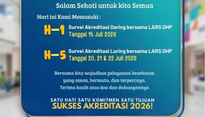 Jelang Akreditasi 2026, RSUD dr. Iskak Matangkan Persiapan Demi Perkuat Budaya Mutu dan Keselamatan Pasien