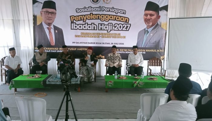 Gus An’im Gelar Sosialisasi Persiapan Haji 2027 di Blitar, Perkuat Sinergi Komisi VIII DPR RI dan Kementerian Haji