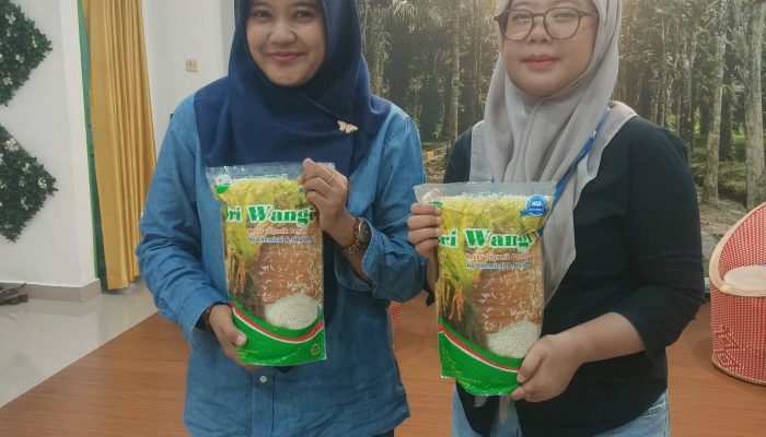Paviliun Kabupaten Serdang Bedagai Tampilkan Beras Organik Unggulan di Ajang PRSU ke-50