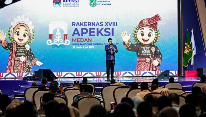 Hadiri Rakernas APEKSI, Bobby Nasution Dorong Penguatan Peran Pemerintah Provinsi