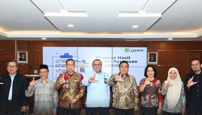 Ketua DPRD Medan Hadiri Ekspose Survei Kepuasan Pelayanan Sekretariat DPRD di LAN RI