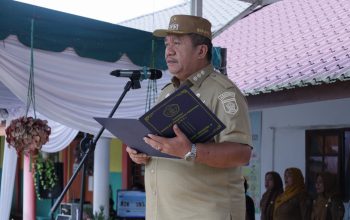 Bupati Asahan Bersama Wakil Bupati Dan Sekda Irup Hari Pertama Masuk Sekolah