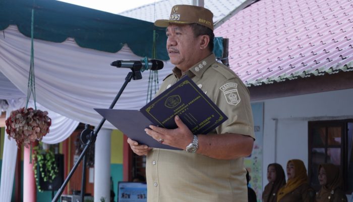 Bupati Asahan Bersama Wakil Bupati Dan Sekda Irup Hari Pertama Masuk Sekolah