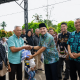 Wali Kota Tebing Tinggi Tinjau Penyaluran Bantuan Beras 10.000 KPM
