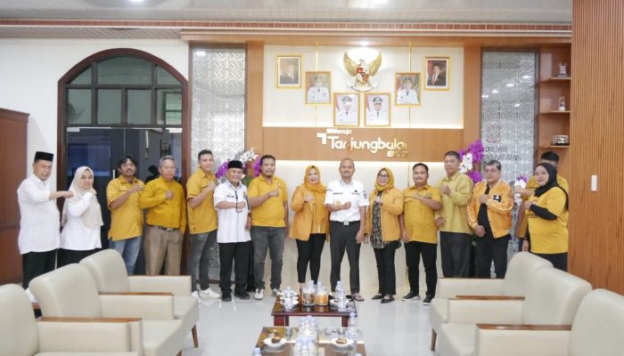 Wali Kota Mahyaruddin Salim Terima Kunjungan dan Audiensi DPC Partai Hanura Tanjung Balai