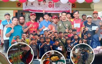 Malam Kemerdekaan, PKS Tebing Tinggi Hidupkan Kembali Ikon Kota Lemang