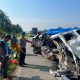 Kecelakaan Maut di Tol Medan–Tebing Tinggi, Avanza Tabrak Belakang Truk Fuso, Satu Penumpang Tewas