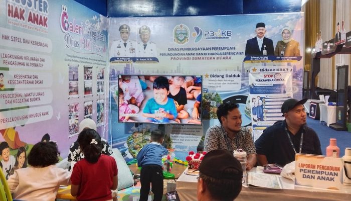 DP3AKB Sumut Kenalkan Program Dalduk dan Layanan SAPA 129 di PRSU 2026, Dorong Terwujudnya Keluarga Berkualitas