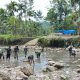 Jembatan Gantung Sungai Hou Rampung, TNI AD Perkuat Akses Transportasi Warga di Nias