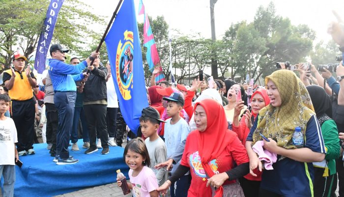 Kodaeral I Ajak Masyarakat Belawan Terapkan Gaya Hidup Sehat Lewat Car Free Day