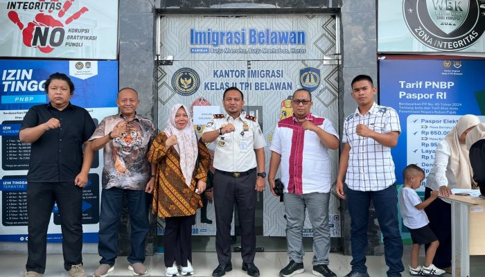Kepala Kantor Imigrasi Kelas II TPI BelawanTekankan Pelayanan Berbasis Empati, Minta Petugas Posisikan Diri sebagai Masyarakat