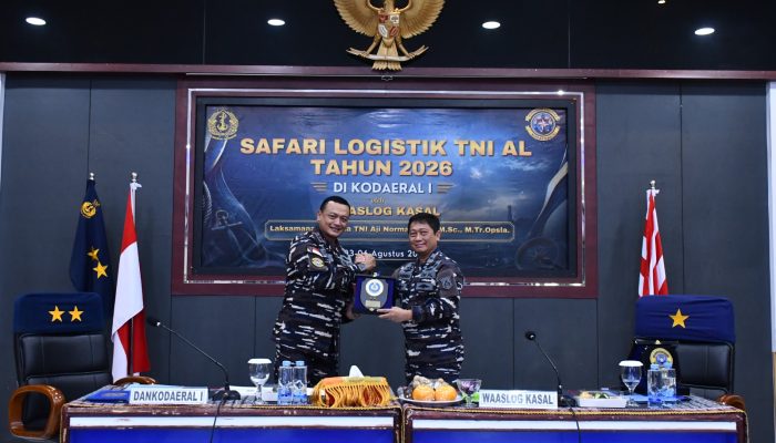 Safari Logistik TNI AL Petakan Kebutuhan Infrastruktur Operasional Kodaeral I di Belawan