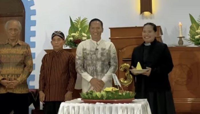 Plt Bupati Tulungagung Hadiri HUT ke-34 GKJW Kalangbret, Tegaskan Pentingnya Merawat Kerukunan
