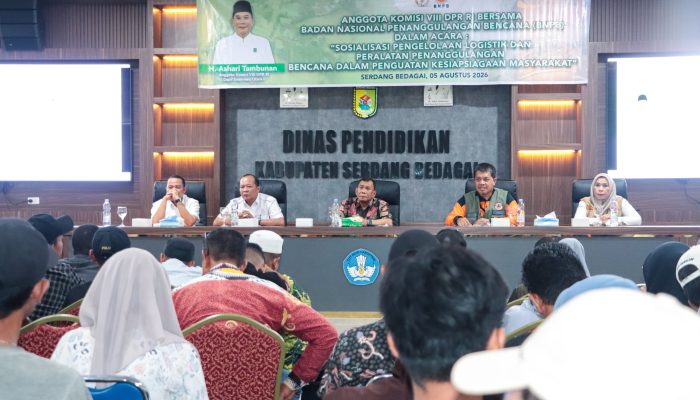 Pemkab Sergai Perkuat Kesiapsiagaan Bencana, Tekankan Sinergi dan Penguatan Logistik